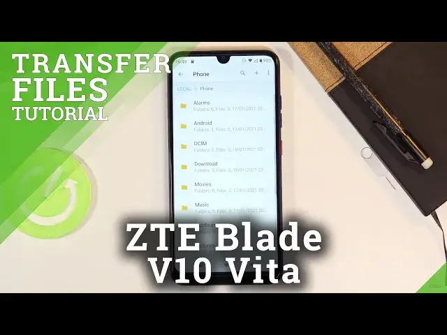 'Video thumbnail for How to Move Media in ZTE Blade V10 Vita – Transfer Files'
