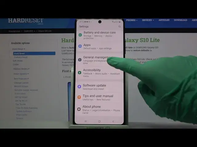 'Video thumbnail for How to Enter Text Correction Options in SAMSUNG Galaxy S10 Lite – Open Text Correction Options'