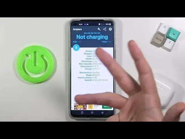 'Video thumbnail for How to Check Battery Temperature in OnePlus Nord 2 5G – Ampere App'