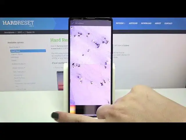 'Video thumbnail for How to Change Wallpaper on SONY Xperia 1 III – Manage Display Settings'
