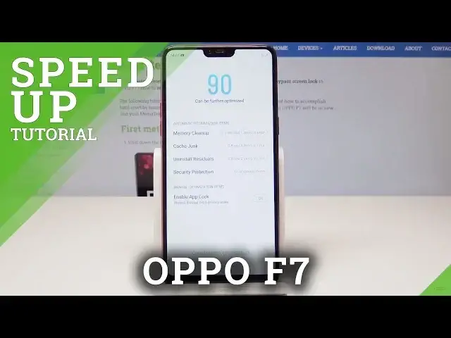 'Video thumbnail for How to Optimize OPPO F7 - Speed Up System'