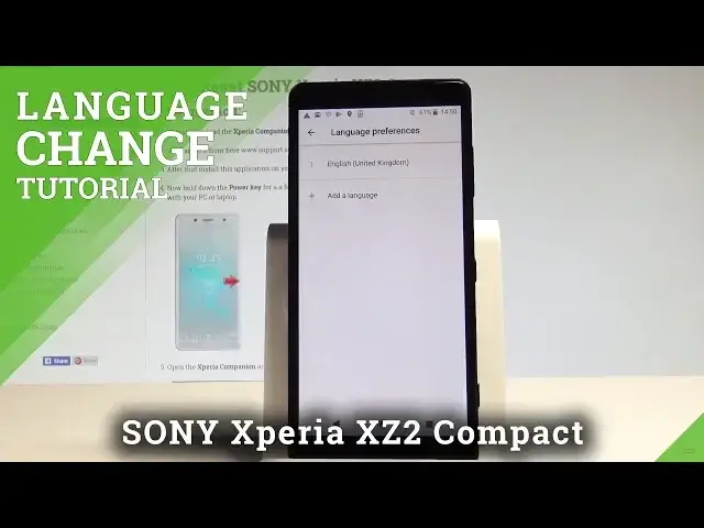 'Video thumbnail for How to Change Language on SONY Xperia XZ2 Compact - List of Languages |HardReset.Info'