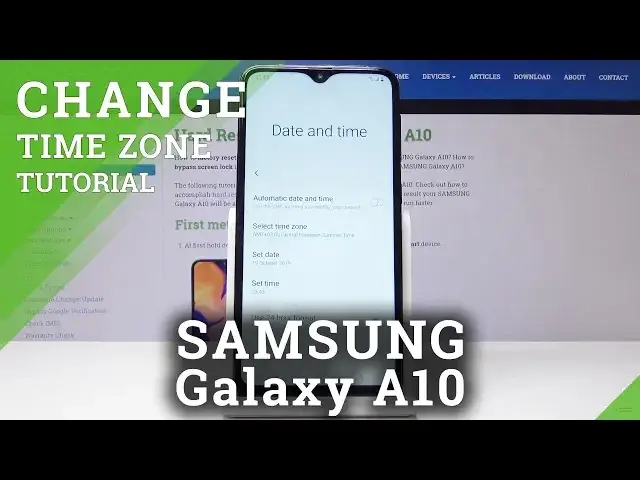 Video thumbnail for How to Change Date & Time in Samsung Galaxy A10 - Date & Time Settings