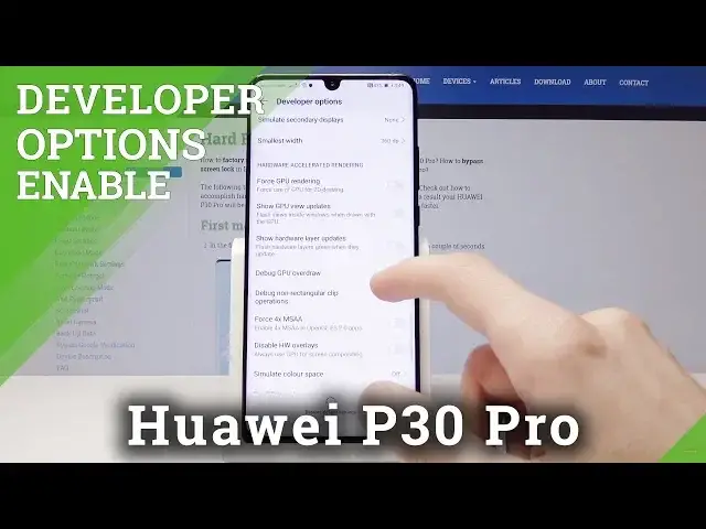 'Video thumbnail for HUAWEI P30 Pro DEVELOPER OPTIONS'