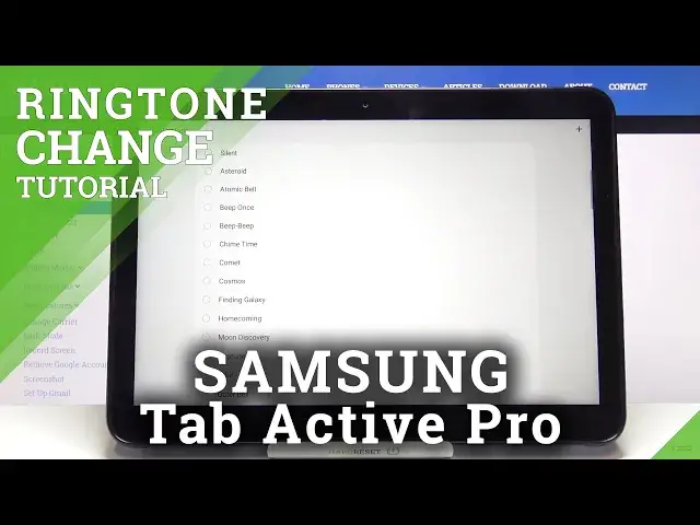 'Video thumbnail for How to Change Ringtone in SAMSUNG Galaxy Tab Active Pro – Customize Ringtone'