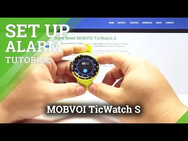 Video thumbnail for How to Set Alarm in MOBVOI TicWatch S - Activate Alerts