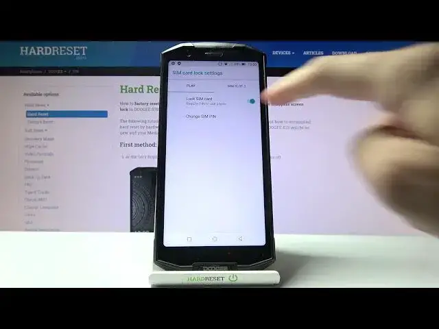 Video thumbnail for How to Change PIN Code on Doogee S70 - Set New PIN Code