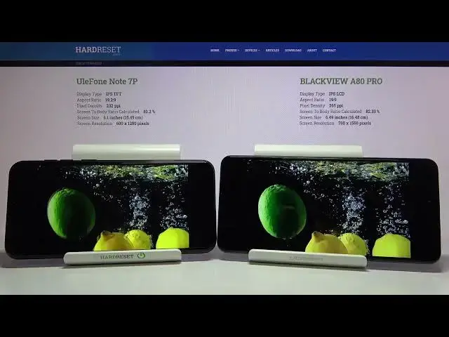 Video thumbnail for Display Comparison Ulefone Note 7P vs Blackview A80 Pro
