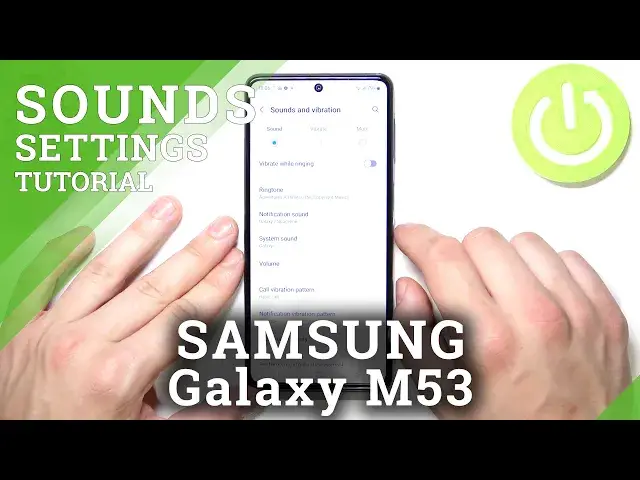 Video thumbnail for How to Set Custom Ringtone on SAMSUNG Galaxy M53 - Sound Settings