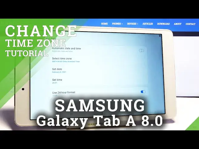 'Video thumbnail for How to Change Date & Time in SAMSUNG Galaxy Tab A 8.0 – Time Adjustment'