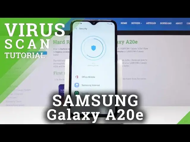 'Video thumbnail for How to Scan Viruses in SAMSUNG Galaxy A20E - Detect Malware'