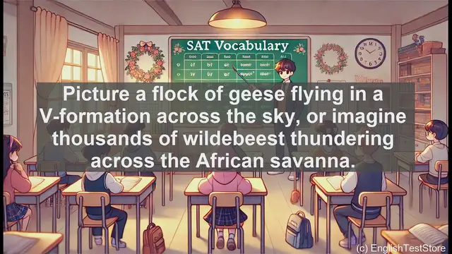 Video thumbnail for 5000 Must Know SAT Vocabulary - Migrate: Moving for Better Conditions