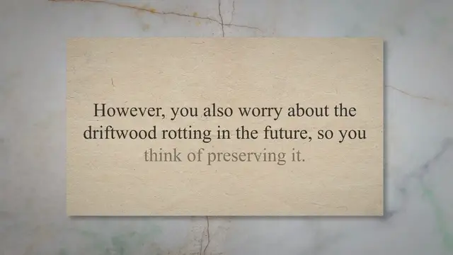 'Video thumbnail for How To Preserve Driftwood – 3 Easy Steps'