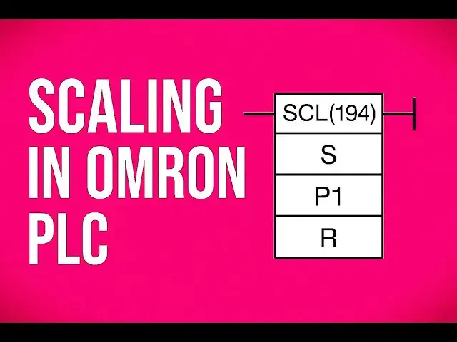 Video thumbnail for Omron PLC Analog Input Scaling using SCL Function