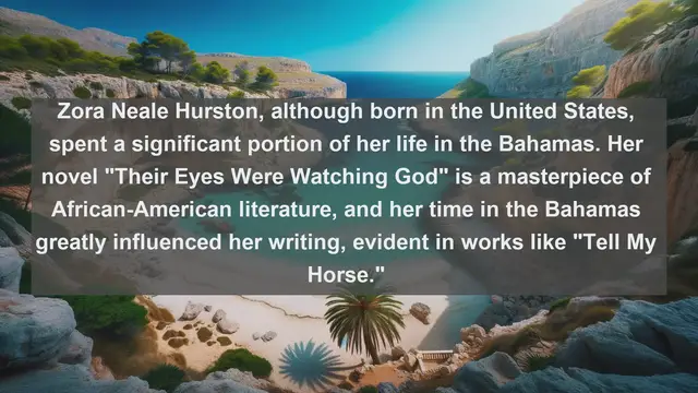 Video thumbnail for Exploring Literary Gems: Top 10 Famous Writers from the Bahamas