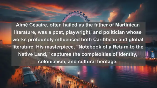 Video thumbnail for Discovering Martinique's Literary Gems: Top 10 Famous Writers