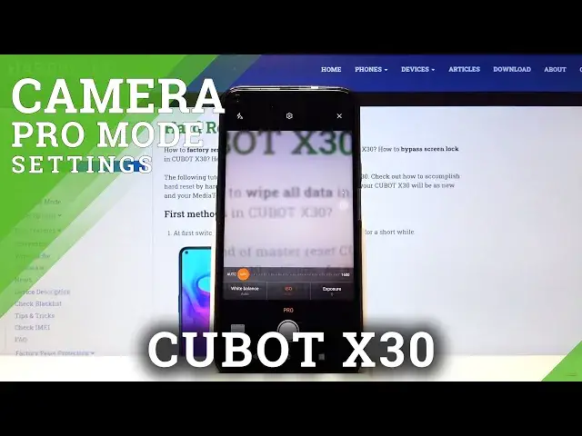 Video thumbnail for How to Use Camera Pro Mode in CUBOT X30 – Camera Advanced Settings