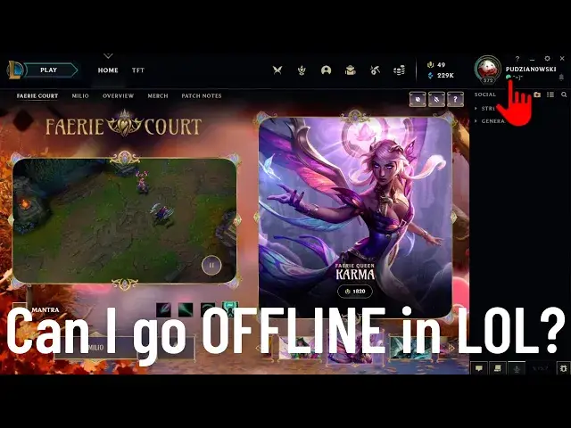 Video thumbnail for How to Appears Offline in League of Legends - Offline Status in LOL