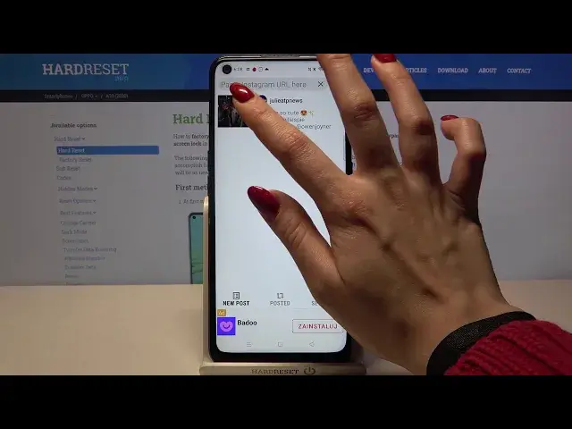 'Video thumbnail for How to Download Photos from Instagram App in Oppo A33 (2020) - Download Insta Pics'