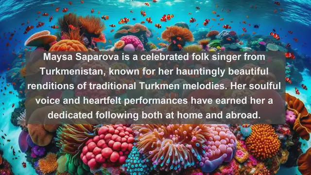 Video thumbnail for Discover Turkmenistan's Musical Gems: Top 10 Famous Singers You Can't Miss