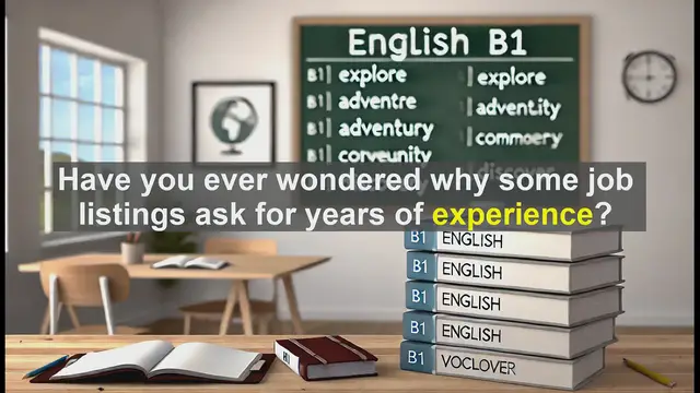 Video thumbnail for 2500 Must Know CEFR B1 Vocabulary - Understanding 'Experience': Noun, Verb, and Its Importance in English