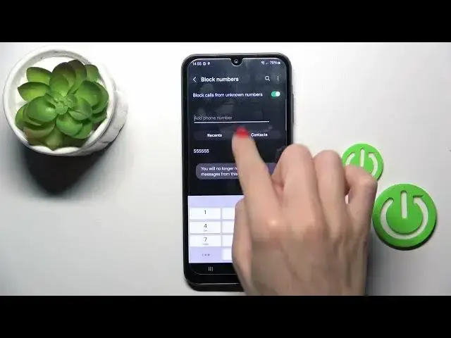 'Video thumbnail for How to Block Number on SAMSUNG Galaxy A15'
