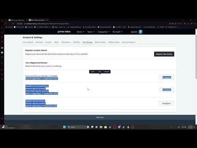 Video thumbnail for How To Logout Logged In Devices on Amazon Prime Video in 2024
