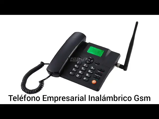 'Video thumbnail for Teléfono Inalámbrico Gsm Dual Sim 2G'