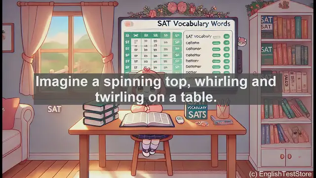 Video thumbnail for 5000 Must Know SAT Vocabulary - SAT Vocabulary: Understanding 'Gyrate' - Meaning, Usage, and Examples