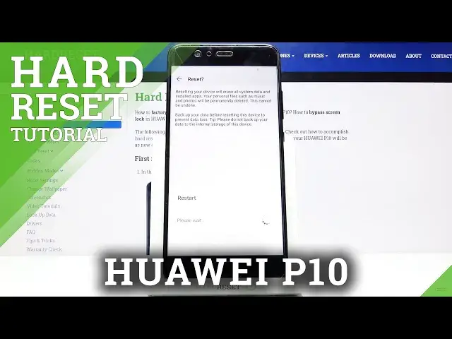 'Video thumbnail for How to Factory Reset HUAWEI P10 – Erase All Data & Customized Settings'