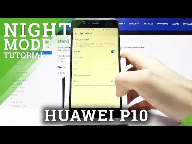 Video thumbnail for Night Mode in HUAWEI P10 – Customize Brightness Settings