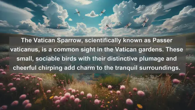 Video thumbnail for Discover the Avian Wonders: Top 10 Native Birds of Vatican City State