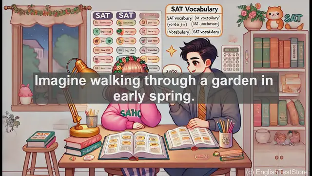 Video thumbnail for 5000 Must Know SAT Vocabulary - Efflorescence: The Blooming of Language and Nature