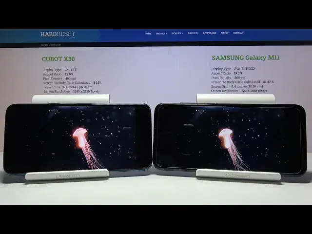 Video thumbnail for Compare Screens of Samsung Galaxy M11 and CUBOT X30 - Display Comparison