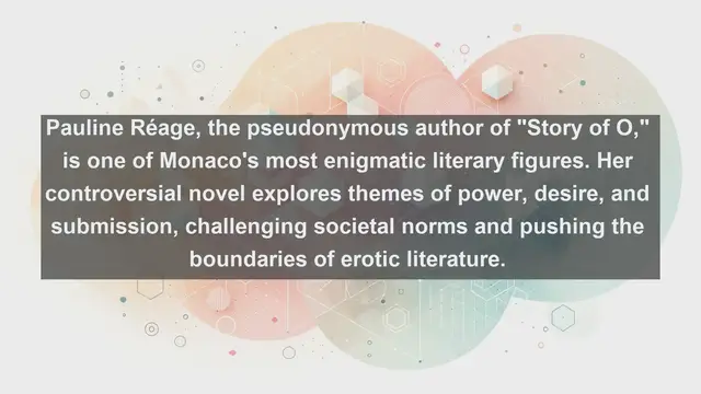 Video thumbnail for Unveiling Literary Gems: Top 10 Renowned Writers in Monaco