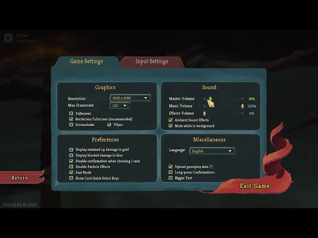 Video thumbnail for Slay The Spire – How to Change Music Volume