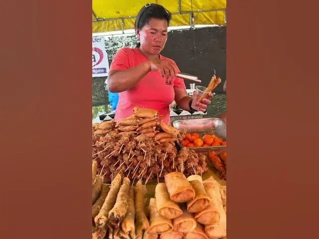 'Video thumbnail for Kwek-Kwek Street Food | Filipino Fried Snacks | Filipino Street Food #streetfood #sauce #foodshorts'