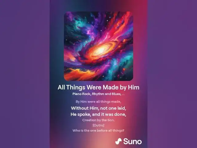 Video thumbnail for All Things Were Made by Him