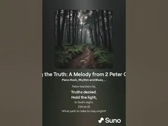 Video thumbnail for Guarding the Truth  A Melody from 2 Peter Chapter 2