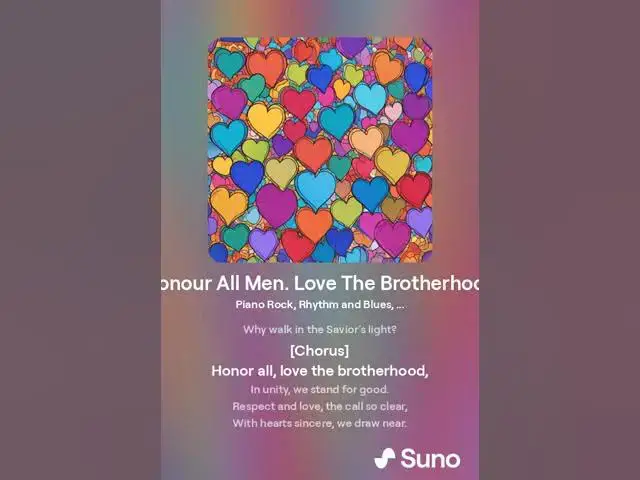 Video thumbnail for Honor All Men - Love the Brotherhood | Christian Song