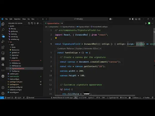 Video thumbnail for I Built this Next.js PDF Editor Passive Income 10$/Month Web App Using PDF-LIB & jsPDF in Browser