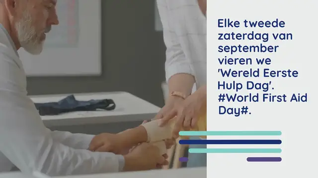 Video thumbnail for Wereld Eerste Hulp Dag: Een belangrijke rol van eerste hulp