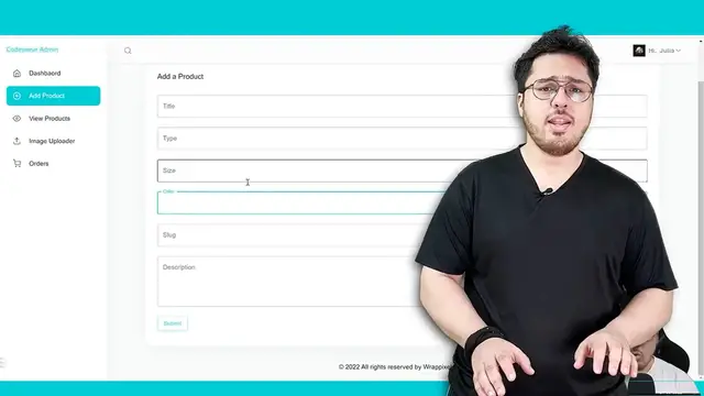 Video thumbnail for Creating a Form for Adding Product _ NextJs Tutorial for Beginners #78