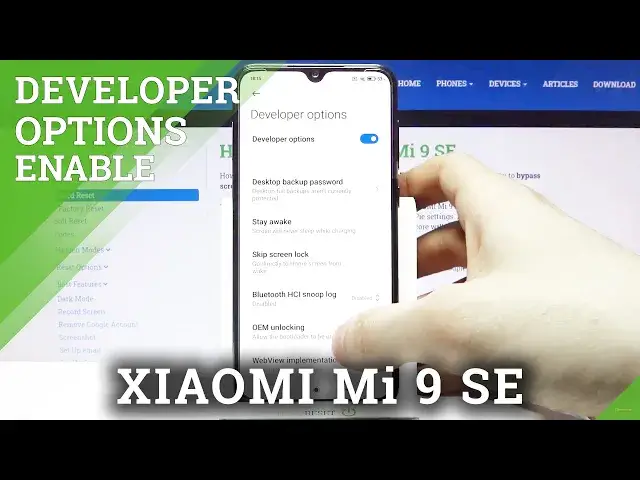 'Video thumbnail for How to Open Developer Mode on XIAOMI Mi 9 SE – Enter Developer Options'