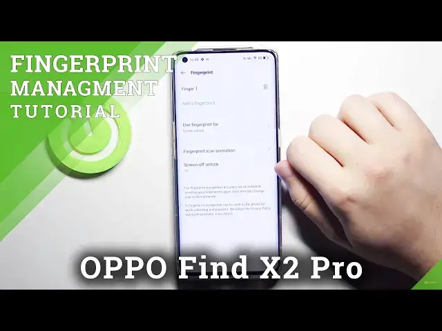 Video thumbnail for Add Fingerprint – OPPO Find X2 Pro and Touch ID Scanning