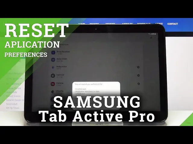Video thumbnail for How to Reset App Preferences in SAMSUNG Galaxy Tab Active Pro – Default App Configuration