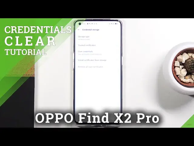 'Video thumbnail for How to Clear Credentials – Delete All Licenses on OPPO Find X2 Pro'