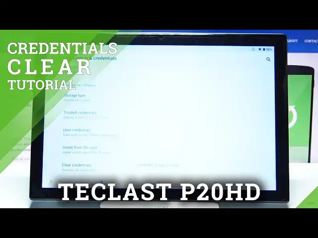 Video thumbnail for How to Clear Credentials on TECLAST P20HD – Remove All Licenses