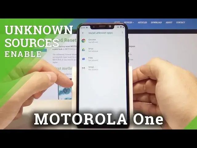 'Video thumbnail for Allow App Installation in MOTOROLA One - Enable Unknown Sources'