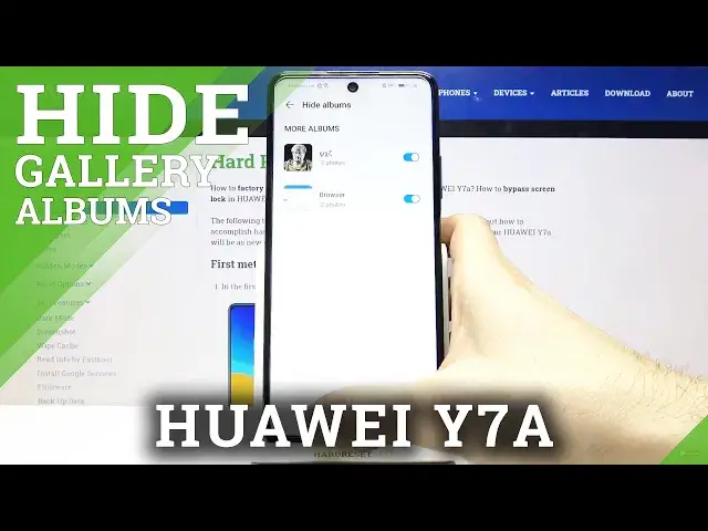 Video thumbnail for How to Hide Albums on HUAWEI Y7a – Hide Files